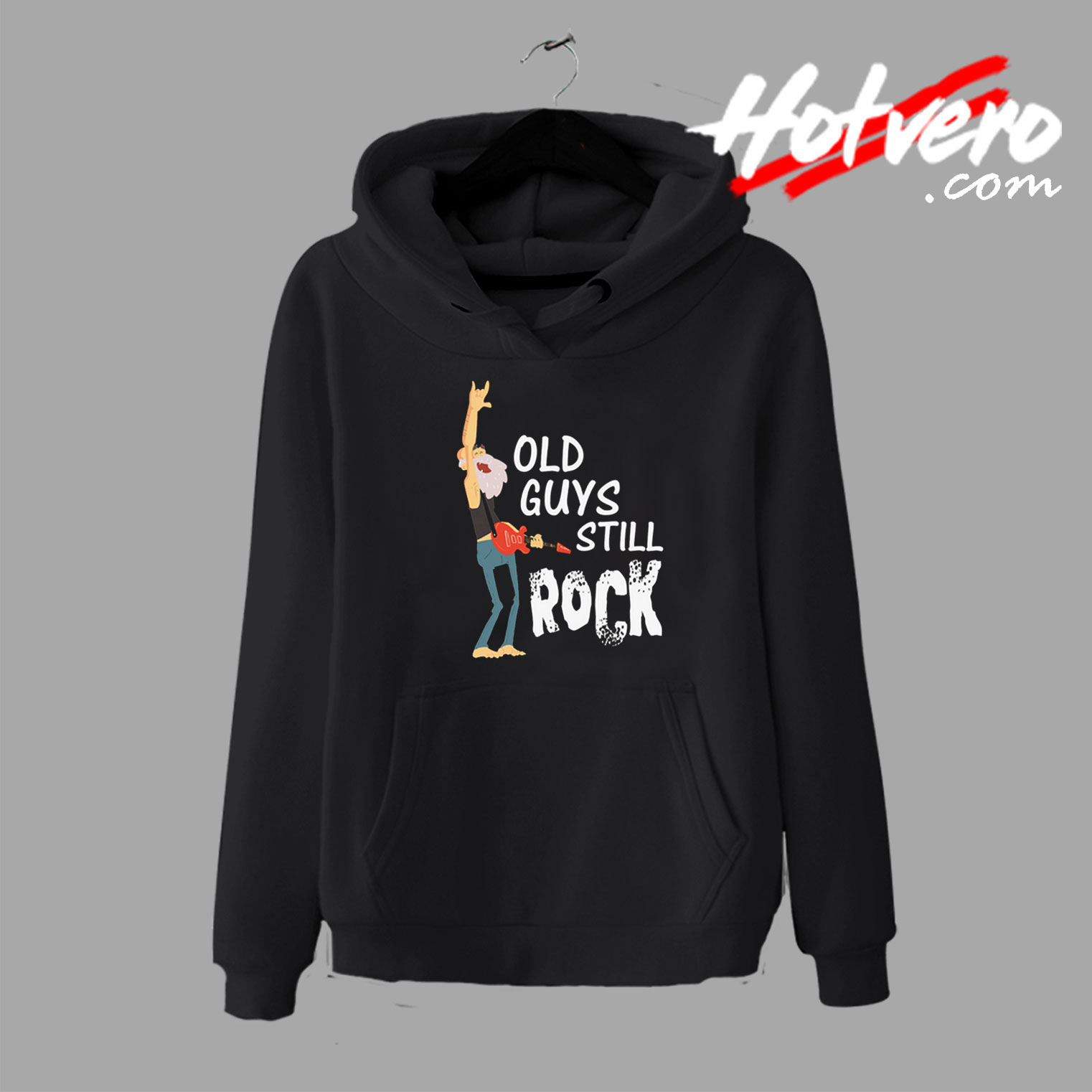 Funny Daddy Rock Metal Gift Hoodie