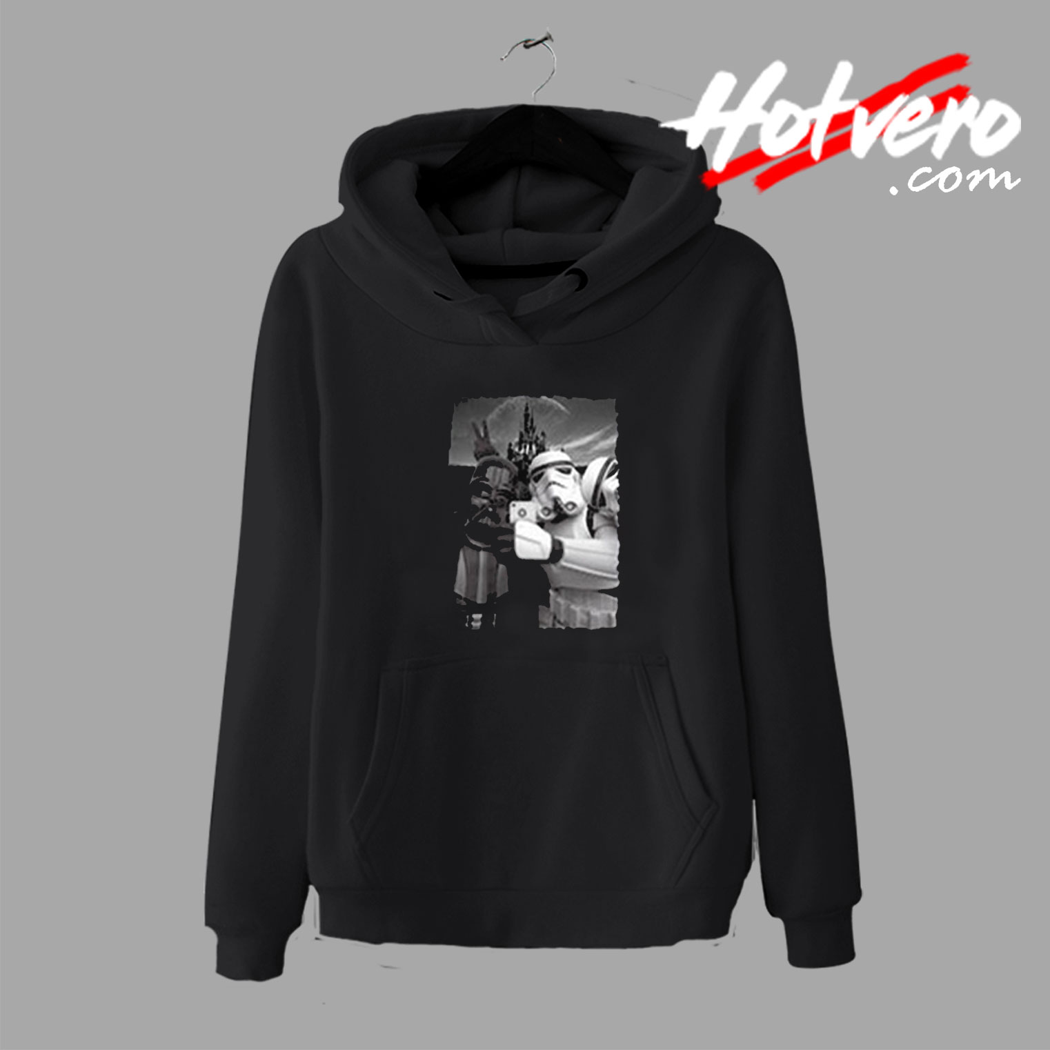 Funny Darth Vader And Stormtrooper Selfie Movie Hoodie