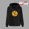 Funny Emoticon Hug Umbrella Graphic Hoodie