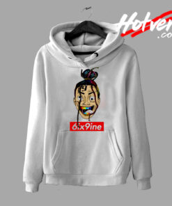 Funny Face of Tekashi69 6ix9ine Rapper Hoodie
