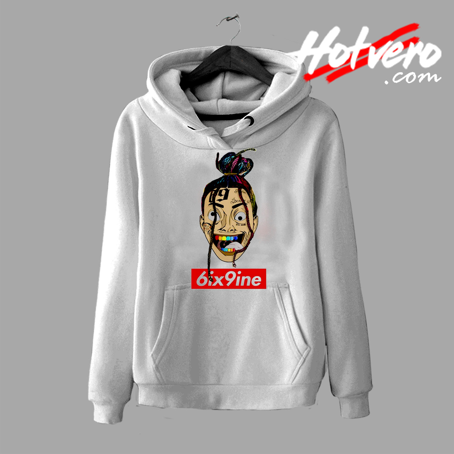 Funny Face of Tekashi69 6ix9ine Rapper Hoodie