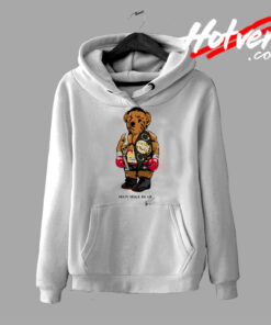 Funny Iron Mike Bear Hoodie
