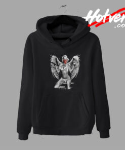 Funny Marilyn Monroe Gangster Wings Hoodie