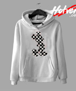 Funny Mickey Mouse Checkered Pattern Hoodie