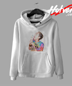 Funny Miley Cyrus Licking Ice Cream Graphic Hoodie