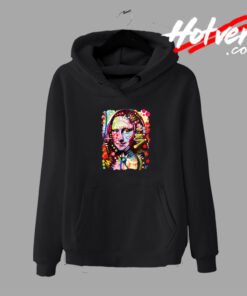 Funny Mona Lisa Colorful Hoodie