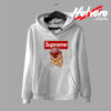Funny Pug Gansta Tattoos Parody Supreme Hoodie