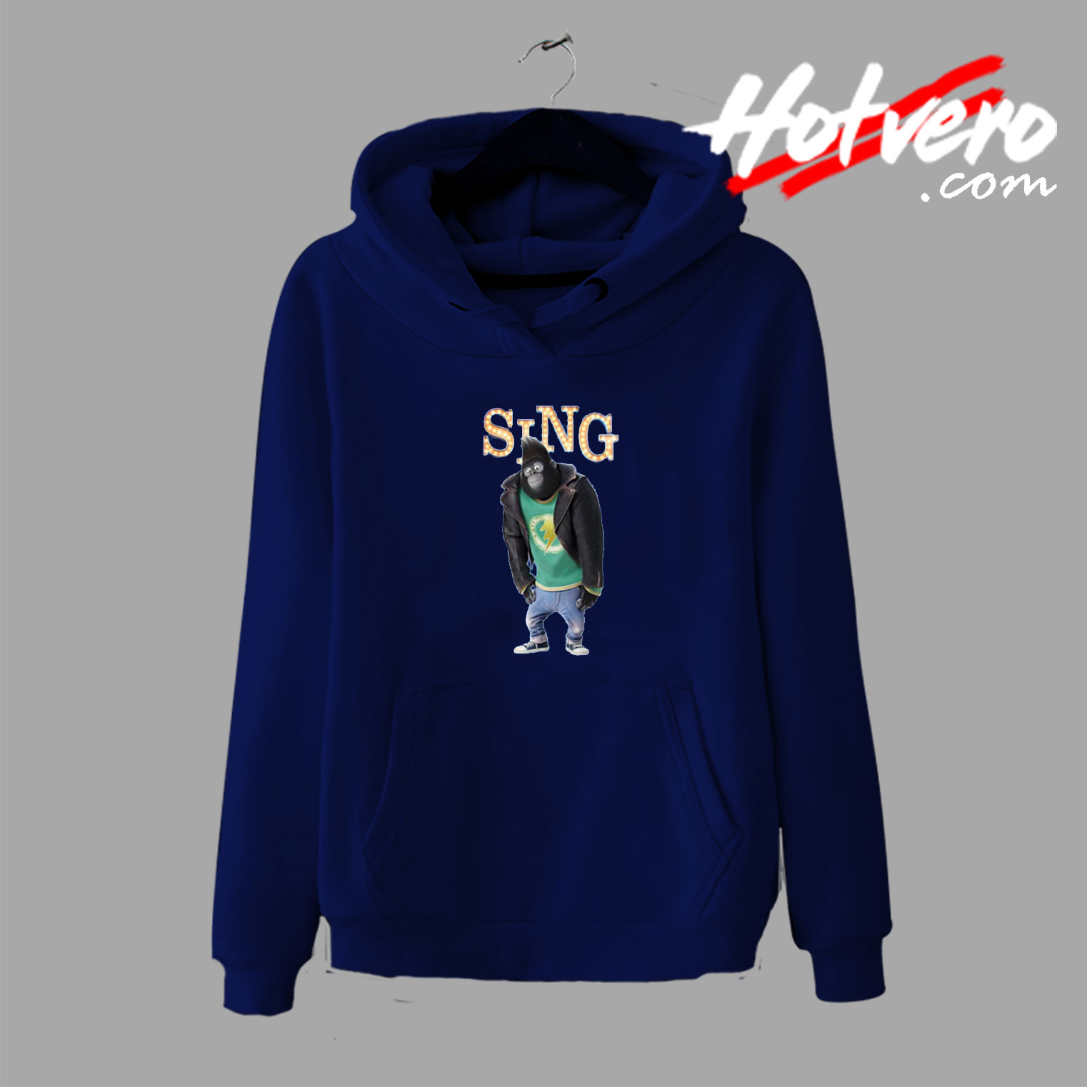 Funny Sing Movie Johnny Gorilla Hoodie