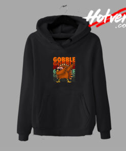 Gobble Dabbing Turkey Thanksgiving Hoodie