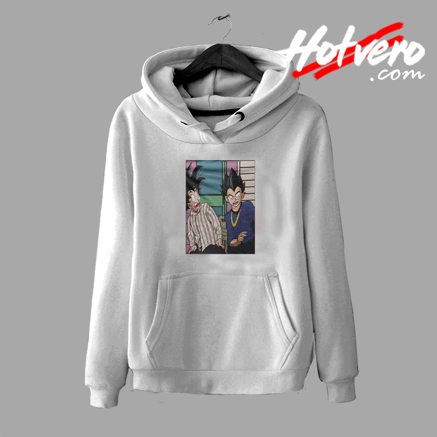 Goku And Vegeta Funny Poster Hoodie
