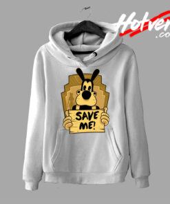 Good Save Me Text Hoodie