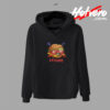 Graaains Zombie Burger Horror Graphic Hoodie
