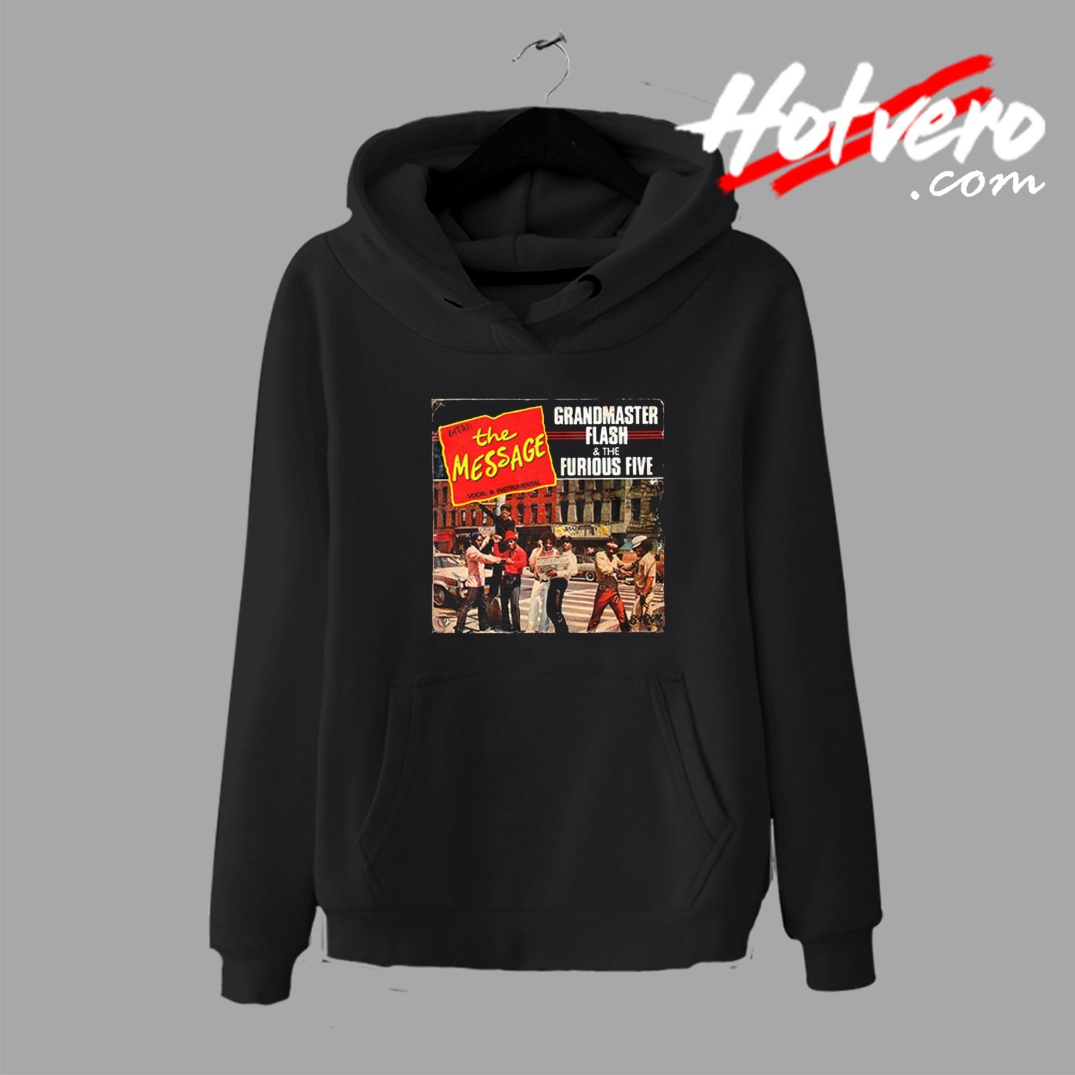 Grandmaster Flash And The Furious Five Message Hoodie