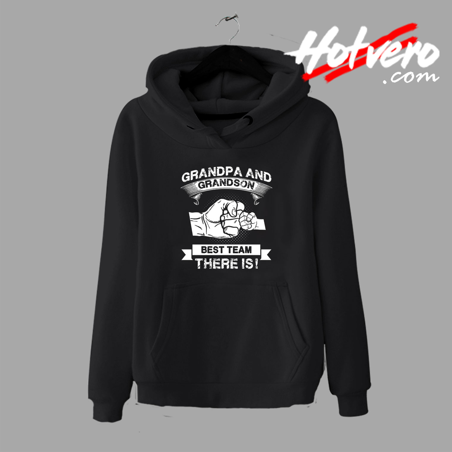 Grandpa And Grandson Best Team There Is Hoodie