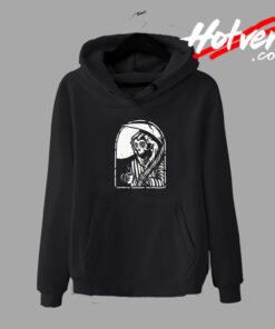 Grim Reaper Death With Coffee Hoodie