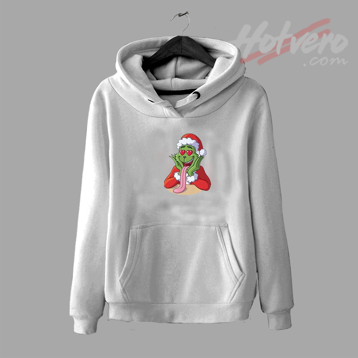 Grinch Love Christmas Graphic Hoodie