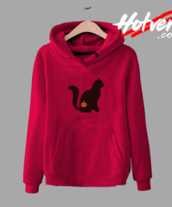 Halloween Cat Jack O Lantern Pumpkin Cat Lover Hoodie