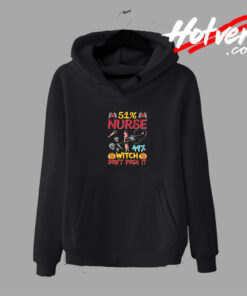 Halloween Nurse Witch Hoodie
