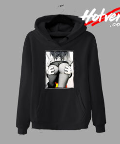 Hands Getting a Feel Butt Cartoon Graphic Hoodie