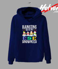 Hanging With Snowmies Hoodie