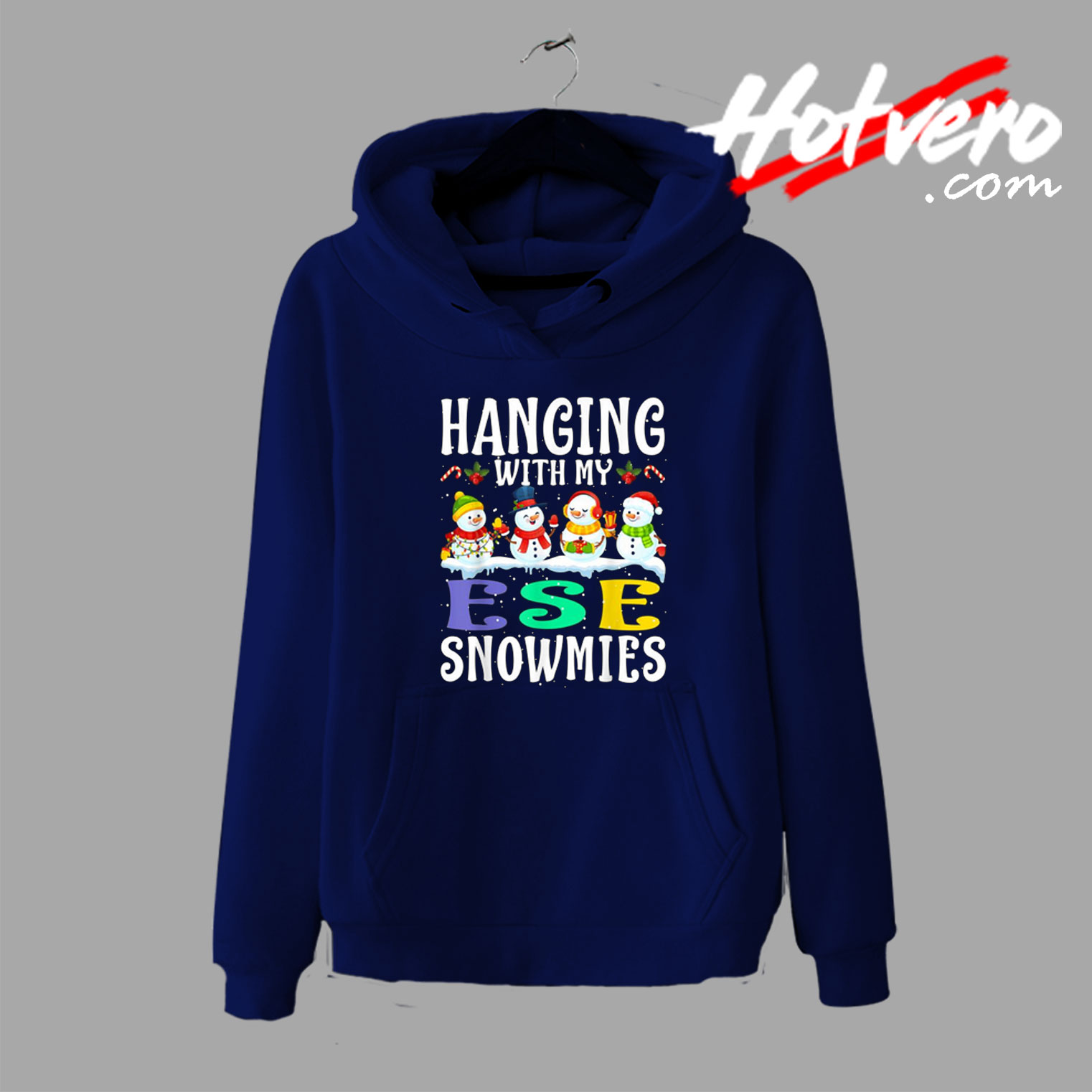 Hanging With Snowmies Hoodie