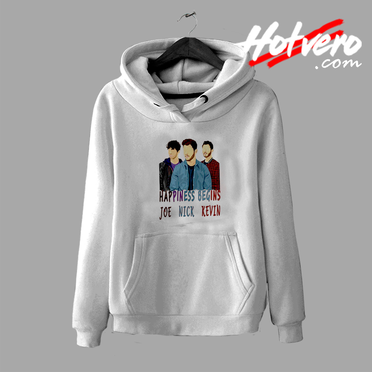 Happiness begins New Style Hoodie