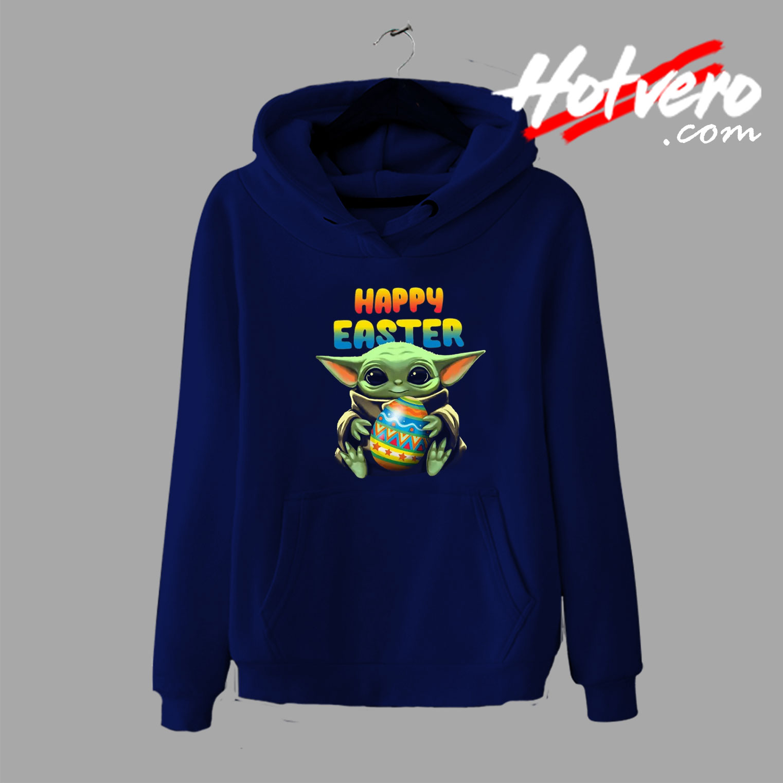 Happy Easter Baby Yoda Hoodie