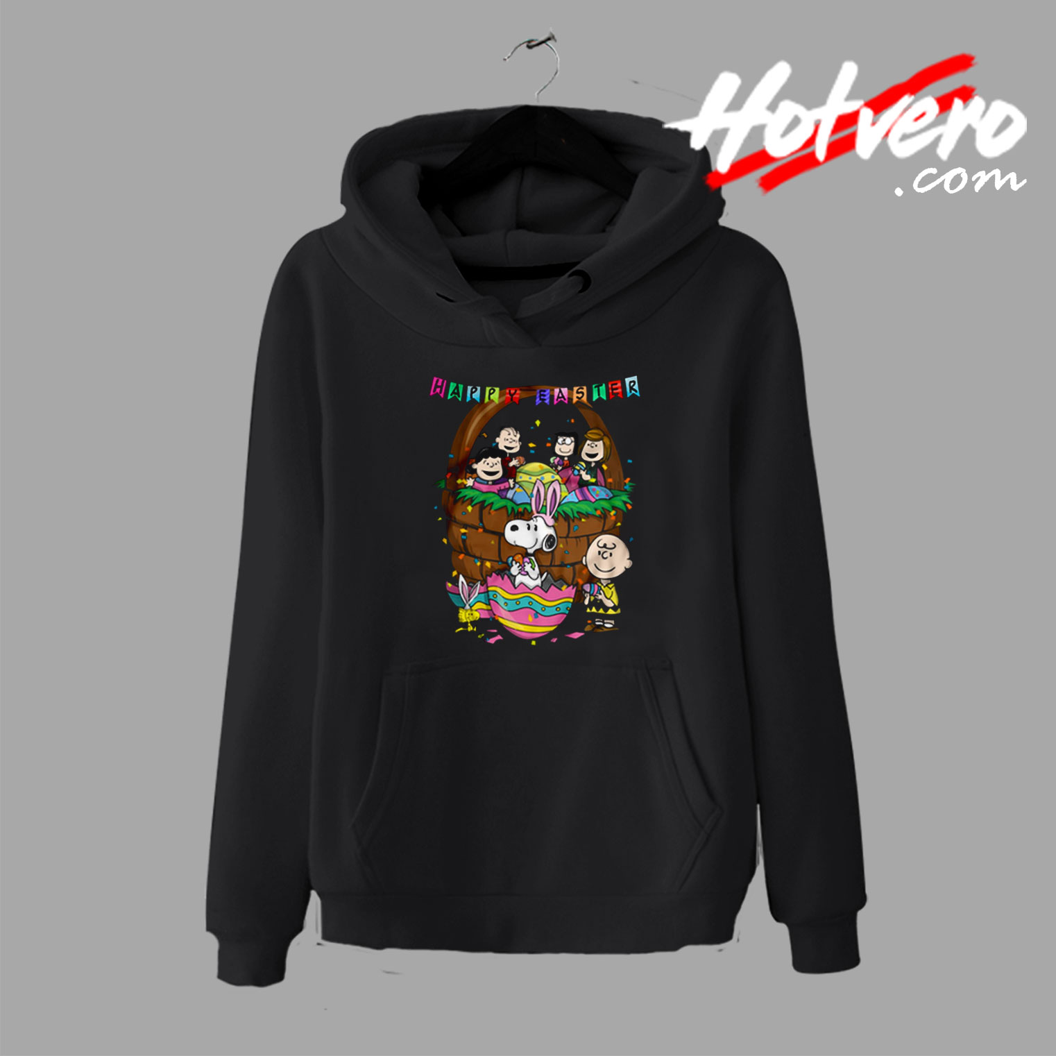 Happy Easter Peanuts Group Hoodie