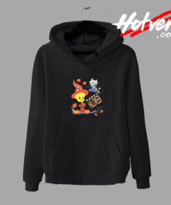 Happy Halloween Tweety Bird Graphic Hoodie