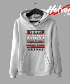 Happy Hanukkah Festive Santa Hoodie