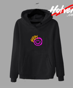 Happy Smiley Graffiti Graphic Hoodie