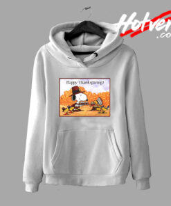 Happy Thanksgiving Snoopy Woodstock Hoodie