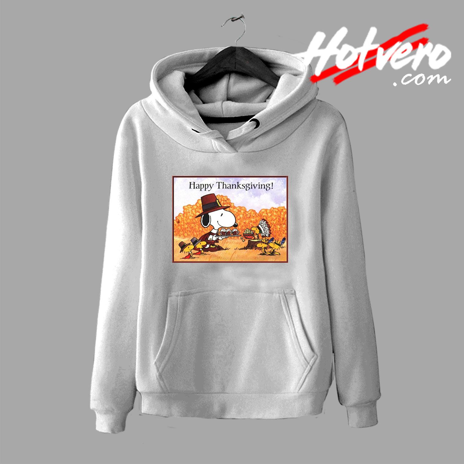 Happy Thanksgiving Snoopy Woodstock Hoodie