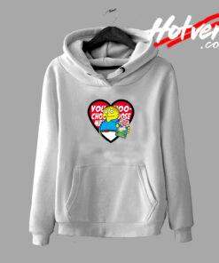 Happy Valentines Choo Choo Funny Cartoon Hoodie