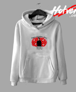 Happy Valentines Day You Vintage Style Hoodie