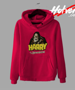 Harry And The Hendersons Bigfoot Vintage Hoodie Style