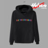 Harry Styles Rainbow Color Text Hoodie
