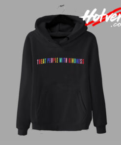 Harry Styles Rainbow Color Text Hoodie