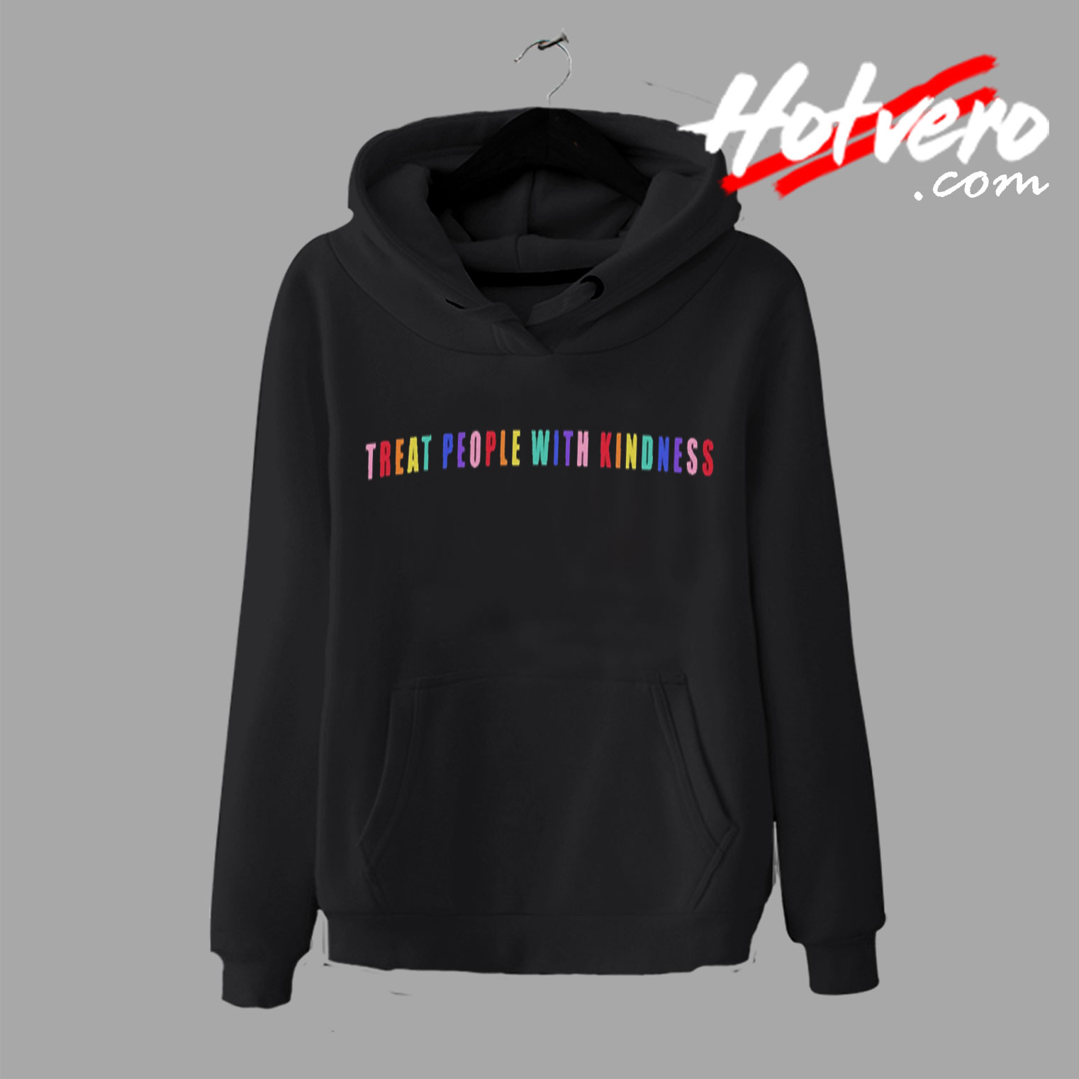 Harry Styles Rainbow Color Text Hoodie