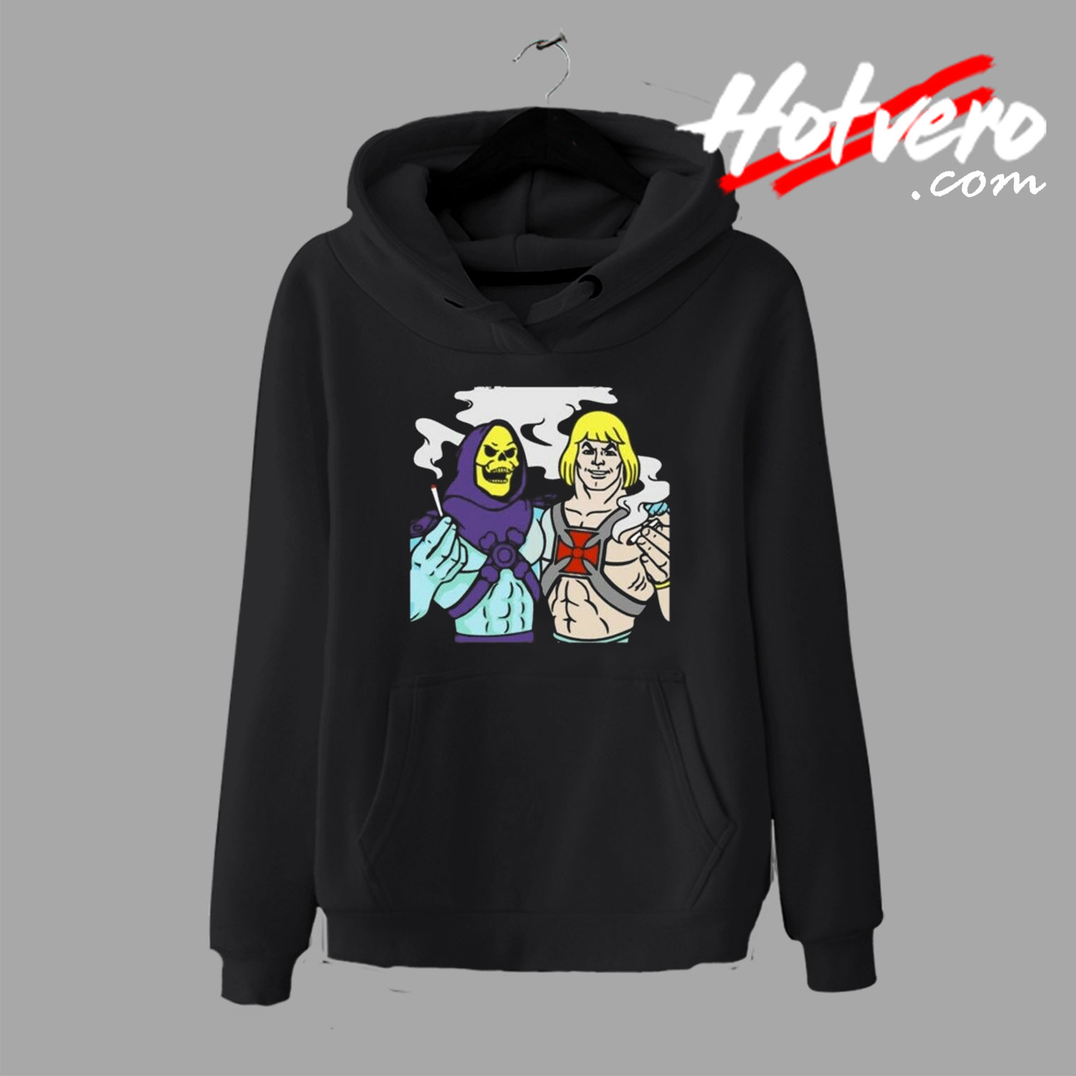 He Man X Skeletor Smoke Hoodie