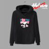 Heart Balloons Valentine Snoopy Vintage Style Hoodie
