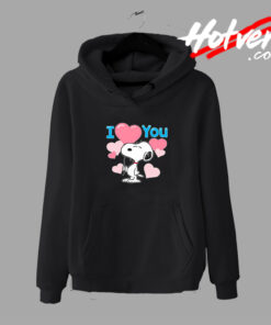 Heart Balloons Valentine Snoopy Vintage Style Hoodie