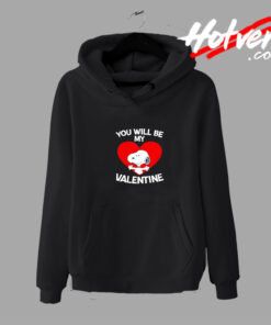 Heart Snoopy My Valentine Hoodie