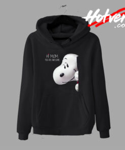 Hi Mom You Are Awesome 3D Snoopy Hoodie