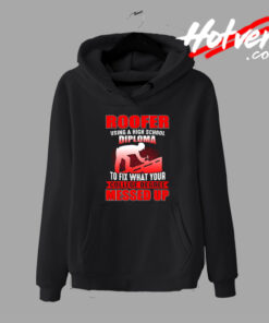 High School Diploma College Hoodie