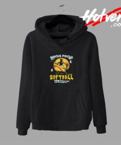 Hocus Pocus I Need Softball Halloween Hoodie