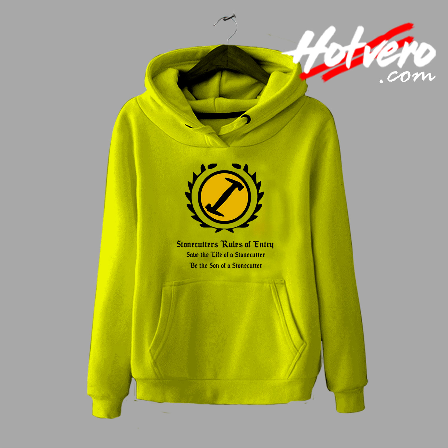 Homer the Great Stonecutters Rules Of Entry Hoodie