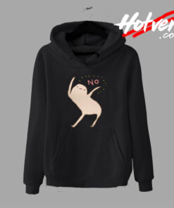 Honest Blob Says No Funny Graphic Hoodie