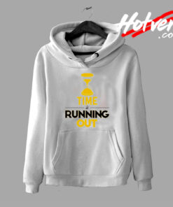 Hourglass Time Running Out Timer Clock Hoodie
