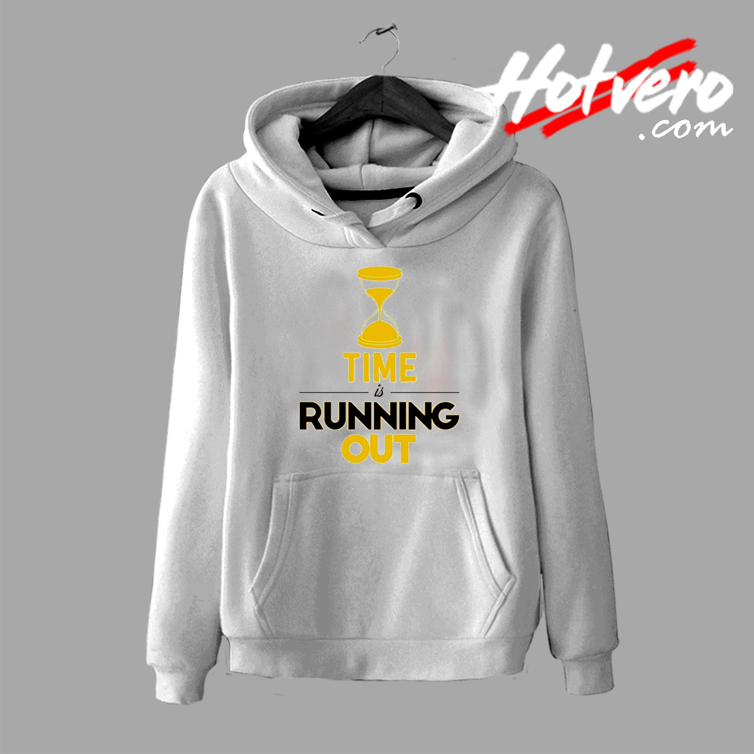 Hourglass Time Running Out Timer Clock Hoodie
